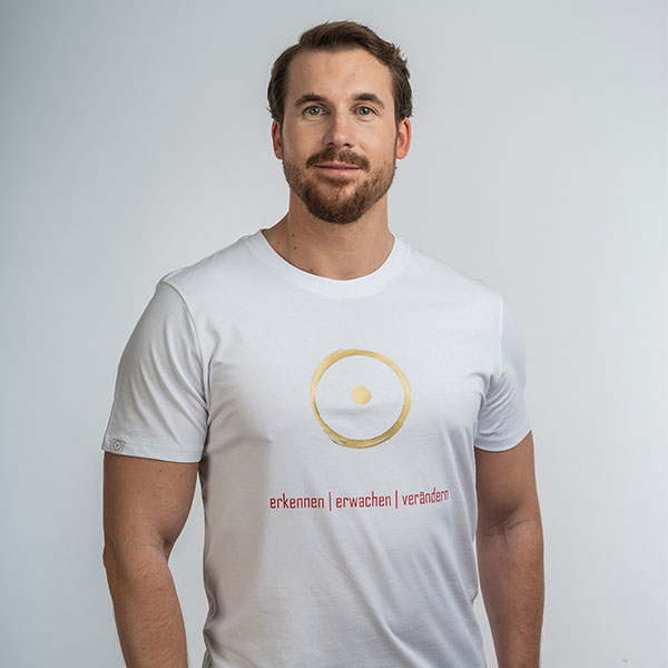 T-Shirt im Zeichen der Wahrheit - Bio-Qualität - Weiß