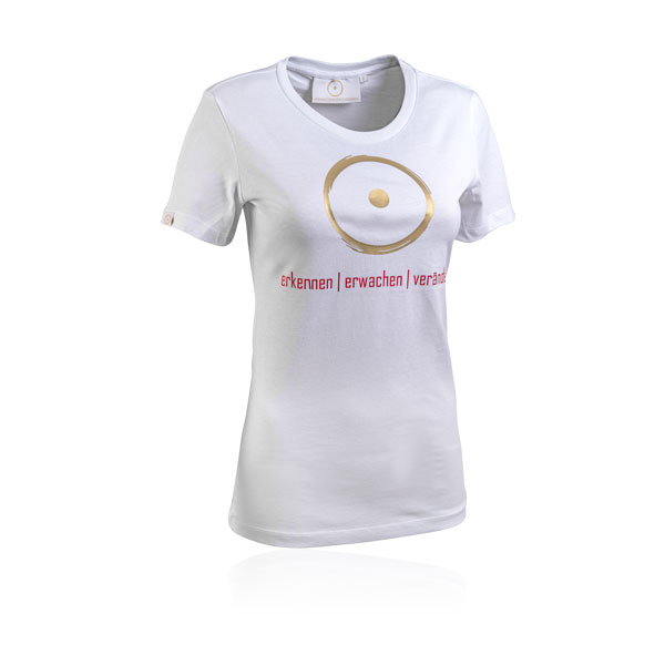Frauen-T-Shirt im Zeichen der Wahrheit - Bio-Qualität - Weiß